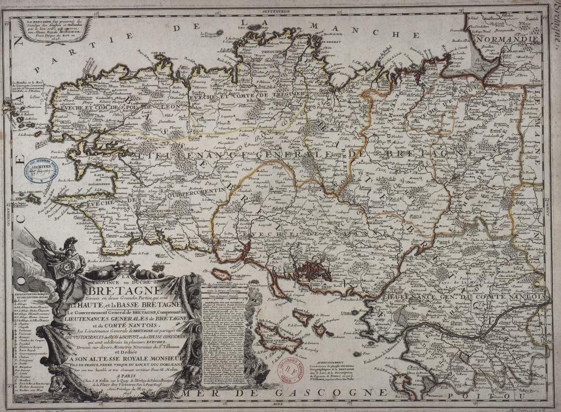 La Bretagne Et La Bretagne Vinicole Gwiniegi Breizh - 