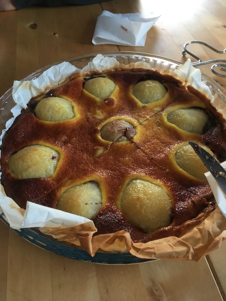 Tarte Poires Chocolat Quand Lneu S En Mele