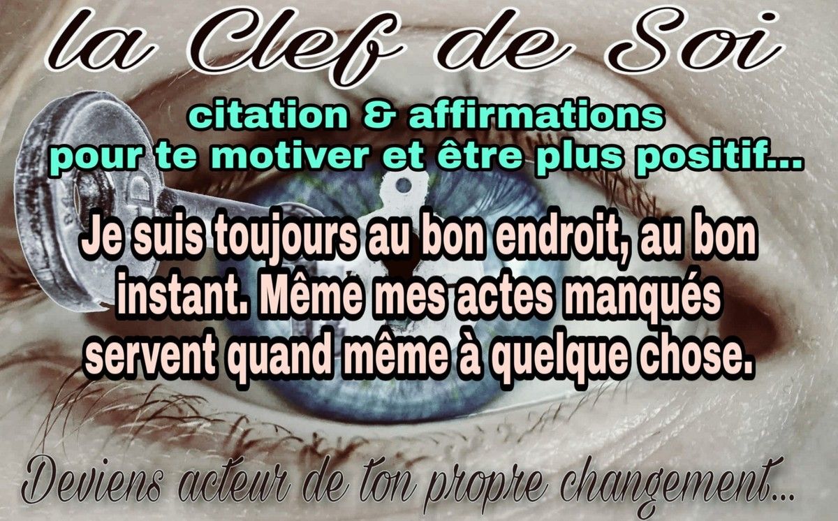 Ciations Affirmations La Clef De Soi Ciations Affirmations La Clef De Soi