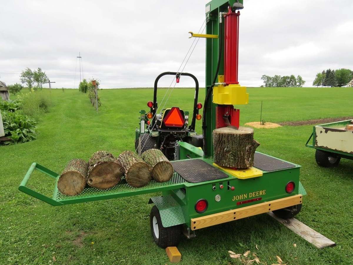 Hydraulic 45 Ton Log Wood Splitter Review