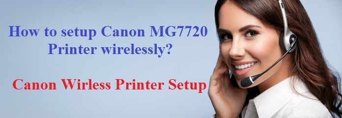 how to connect canon mg7720 printer to computer