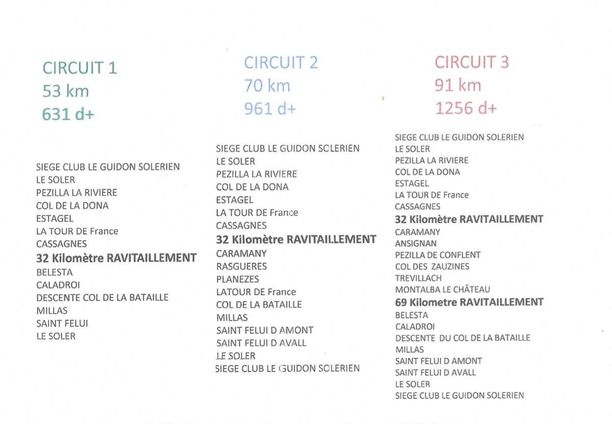 Sortie dimanche 23 juin - Randonnée au Soler