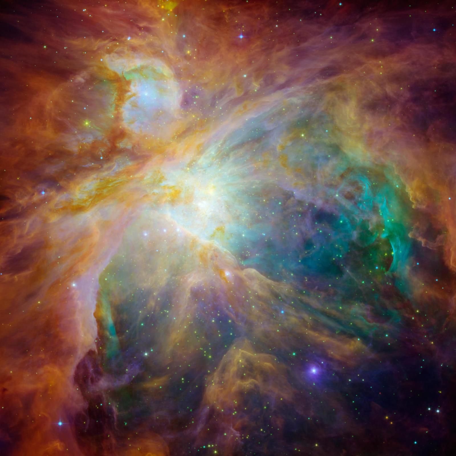 Orion Nebula (NASA/JPL-Caltech/STScI)