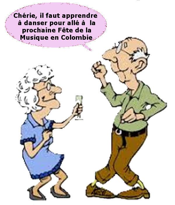 Le 21 juin est le jour le plus musical en Colombie. C'est la Fête de la Musique. Nous espérons un jour avoir la joie de pouvoir vivre cette expérience ensemble.