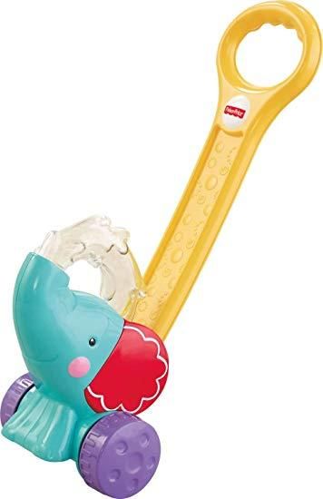 Fisher Nourrisson Y8651 Jeu Educatif Mon Elephant A Pousser Jouet Filles Et Garcons