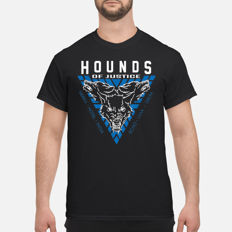 wwe shield hounds of justice t shirt