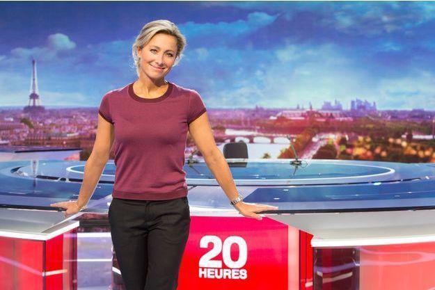 Anne-Sophie Lapix, présentatrice du 20h sur France 2