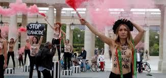 Manifestation pour dénoncer les féminicides