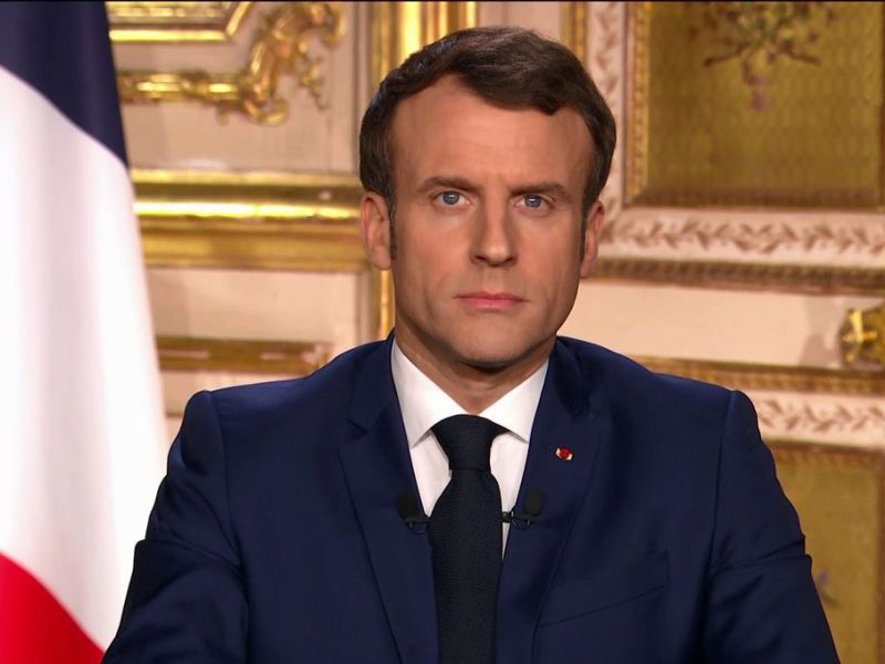 Discours de Macron le 13 avril