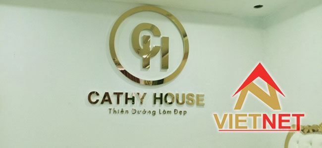 Bảng hiệu Cathy House