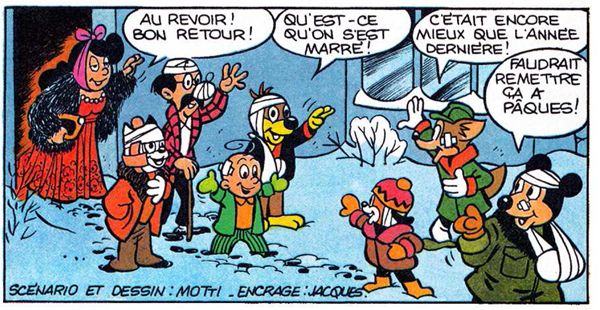 le réveillon de pif et ses amis