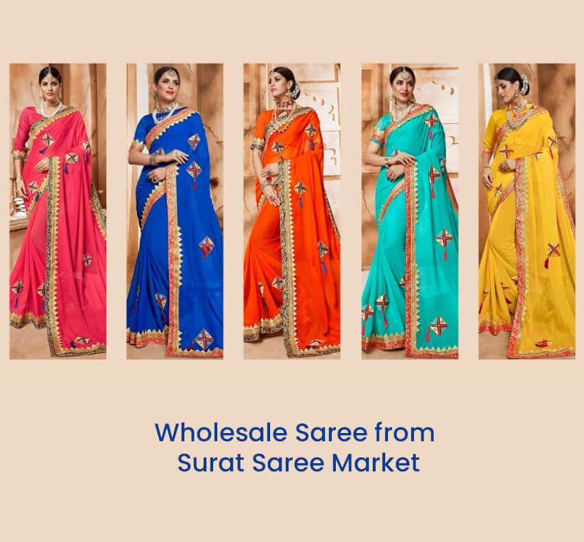 Surat Sarees wholesale market
