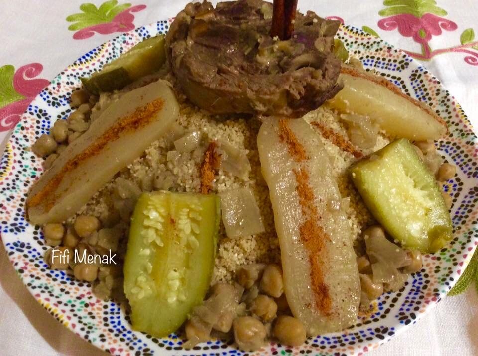 Mon couscous à la sauce blanche