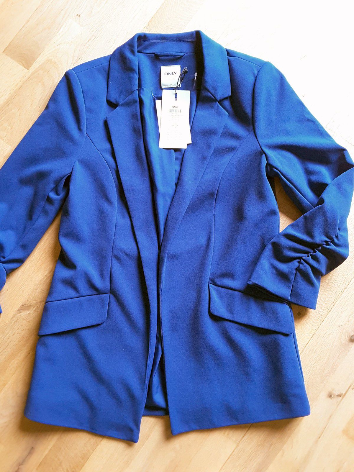 blazer Carolina 3/4 Manzarine Bleu - Only clic and fit missbonsplansdunet personal shopper styliste box vêtements 