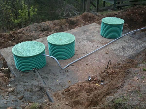 septic tank installation