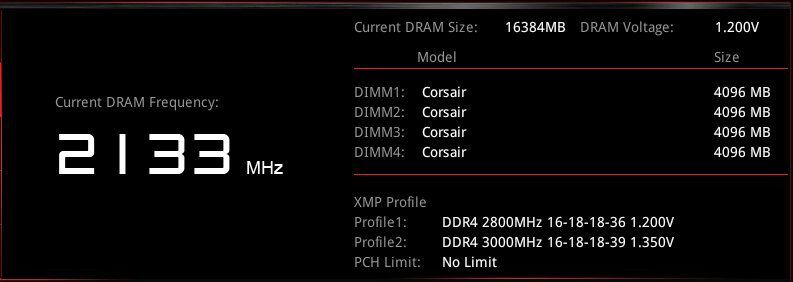 RAM haute fréquence, 2133 vs 2800 Mhz, utile ? - pciste