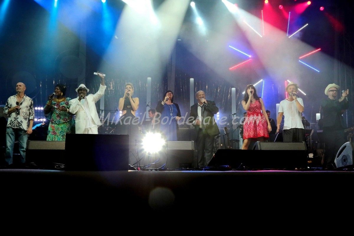 - Concert Maurane, Nowlen, Michel Jonaz, Christophe Maé, San Sévérino etc... 14-Juillet 2014 à Toulouse