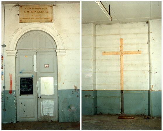 Extérieur de la Chapelle du Château de Fromont à Ris-Orangis © GRHL 1990
