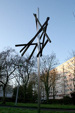 Oeuvre d'art - École maternelle Pablo Picasso à Ris-Orangis