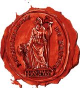 L'association GRHL a choisi pour logo le sceau de cire de la commune de « Brutus ».