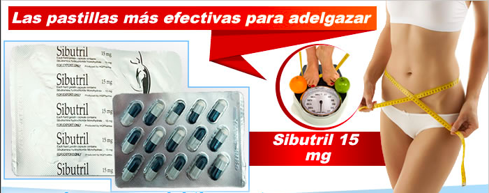 Comprar Sibutril 15 mg sin receta