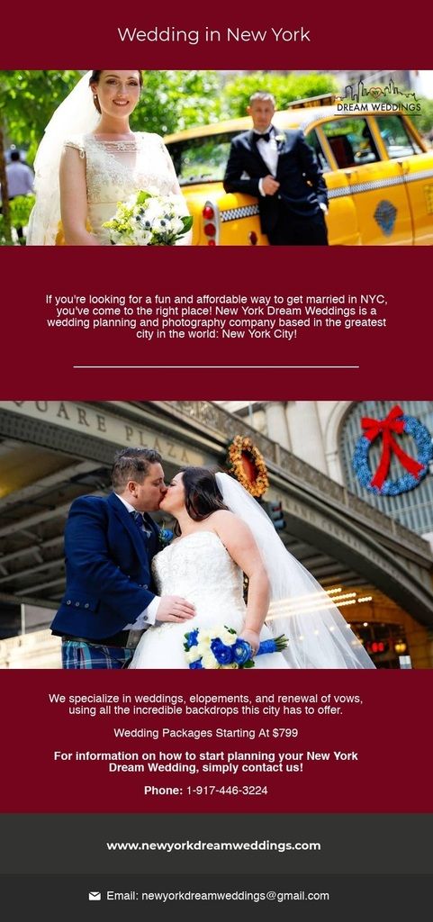 Wedding In New York City With Low Cost Book Now Newyorkdreamweddings Over Blog Com