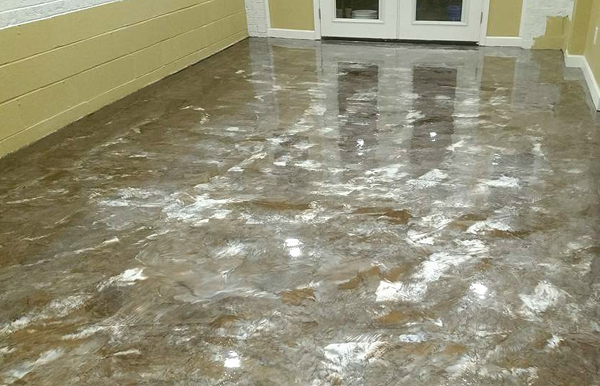A Guide To Epoxy Flooring Metallic Epoxy Floor Houston