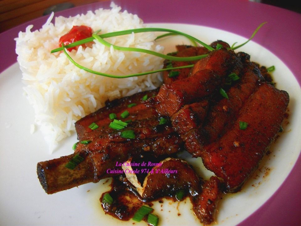 Porc Au Caramel La Cuisine Reunionnaise D Ailleurs La Cuisine De Rosmy