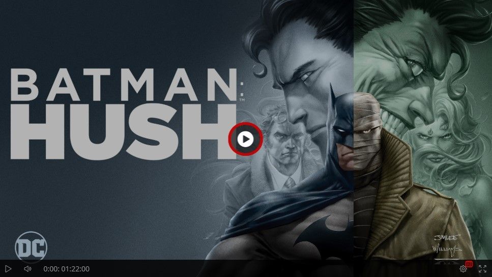 蝙蝠侠 缄默 Batman Hush 電影完整版 19 Hd Hdtembragaelah