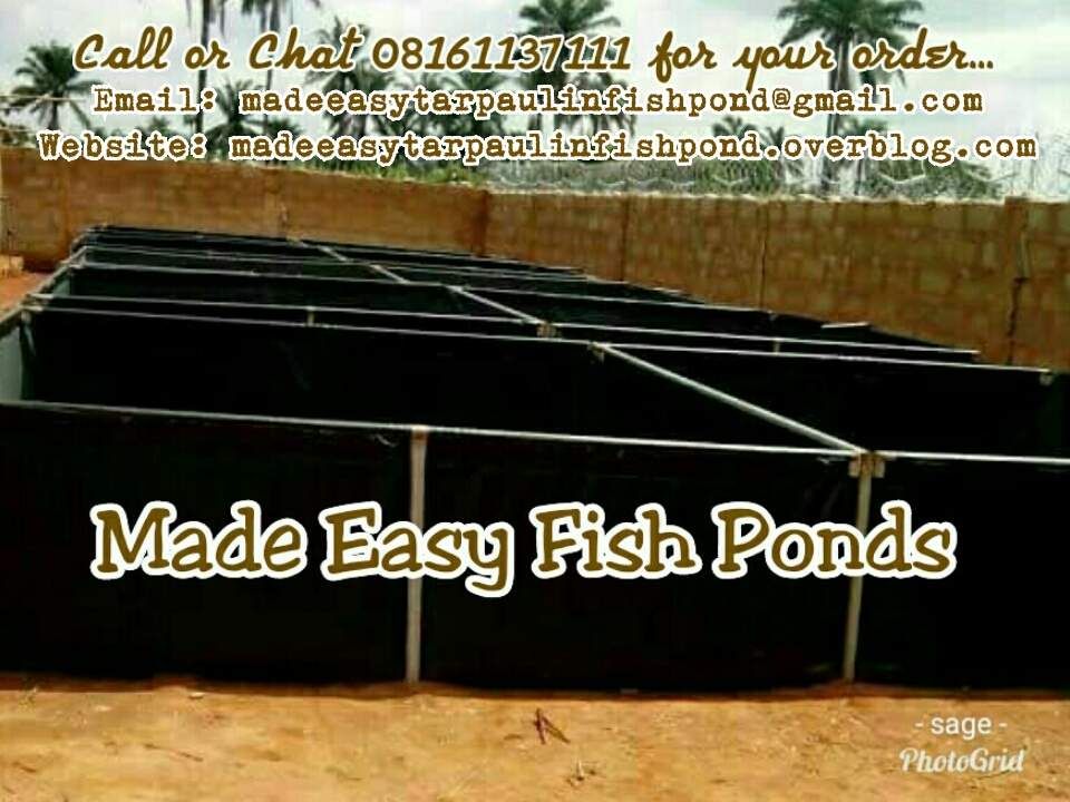 How to make enquiry About Fish Ponds Made Easy Tarpaulin Fish Pond