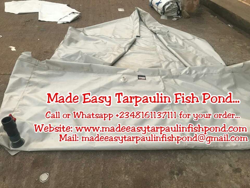 Our Gallery Made Easy Tarpaulin Fish Pond