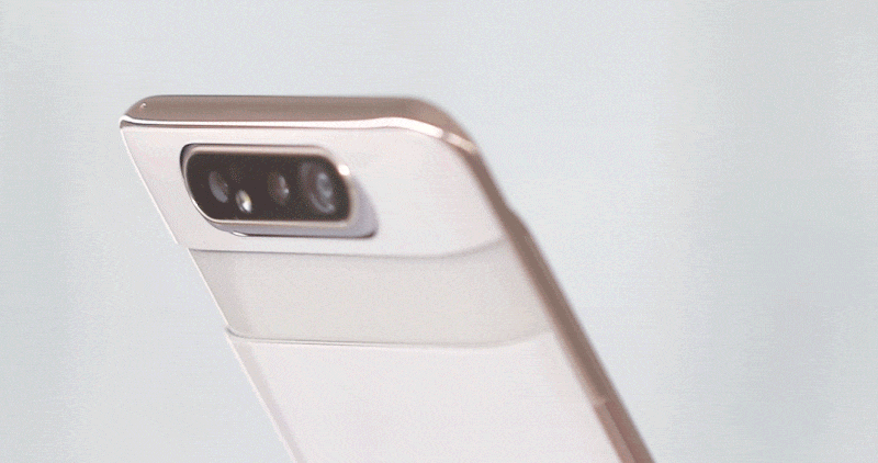 Camera rotative Galaxy A80
