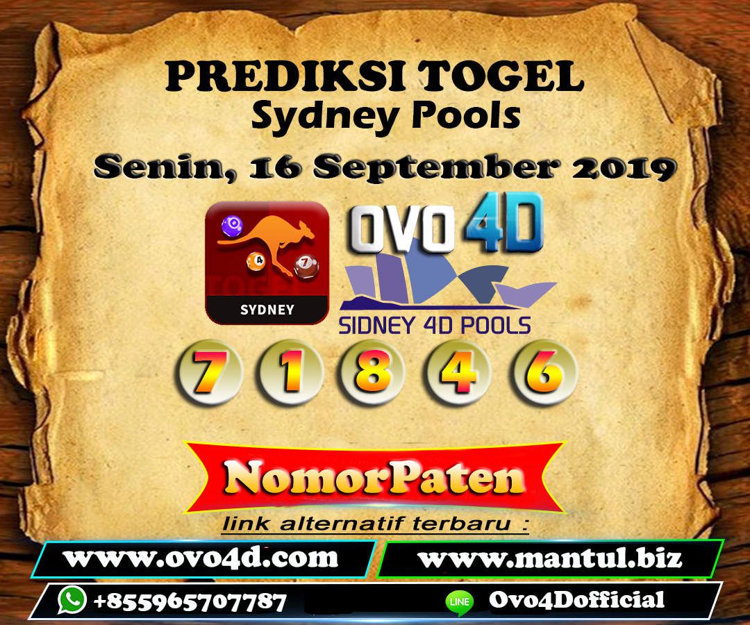 Togel Wla Prediksi
, Bocoran Prediksi Wla Togel Sydney Pools Senin 16 September 2019 Ovo4d Over Blog Com