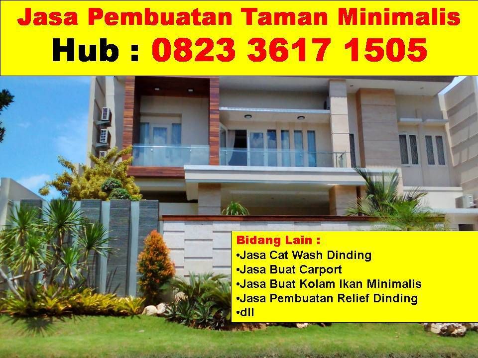 0823 3617 1505 Jasa Membuat Taman Rumah Di Surabaya 0823