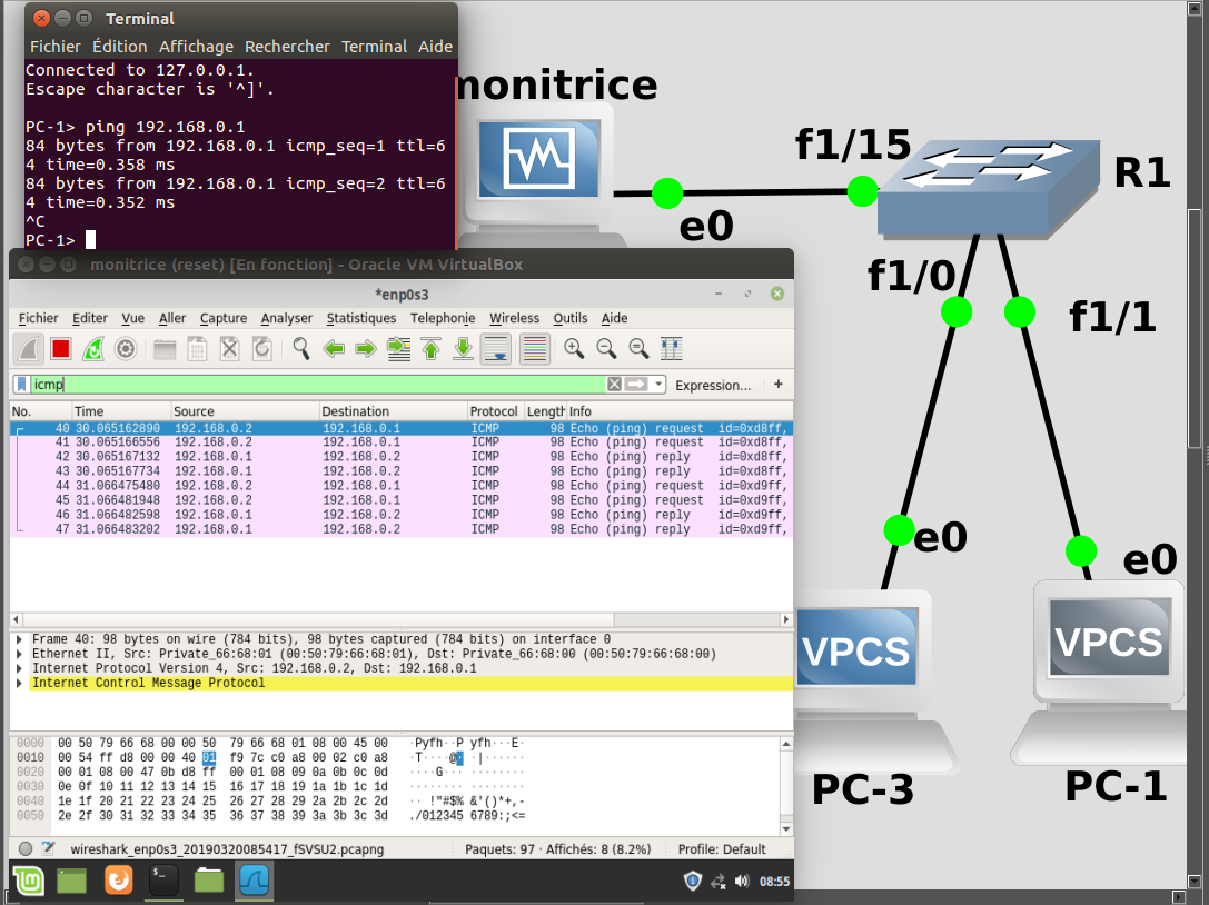 Configurer le Port mirroring CISCO Networks and