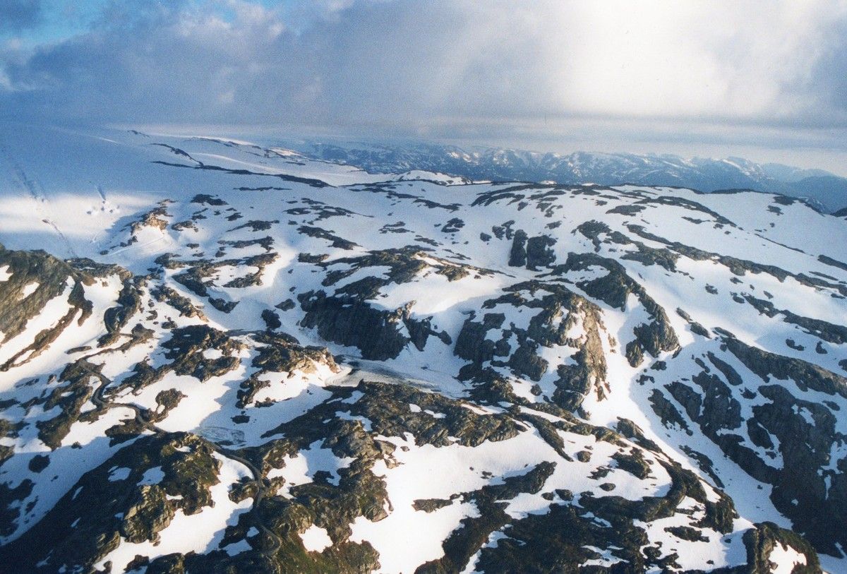 Norvège en juillet, vues de l'hydravion