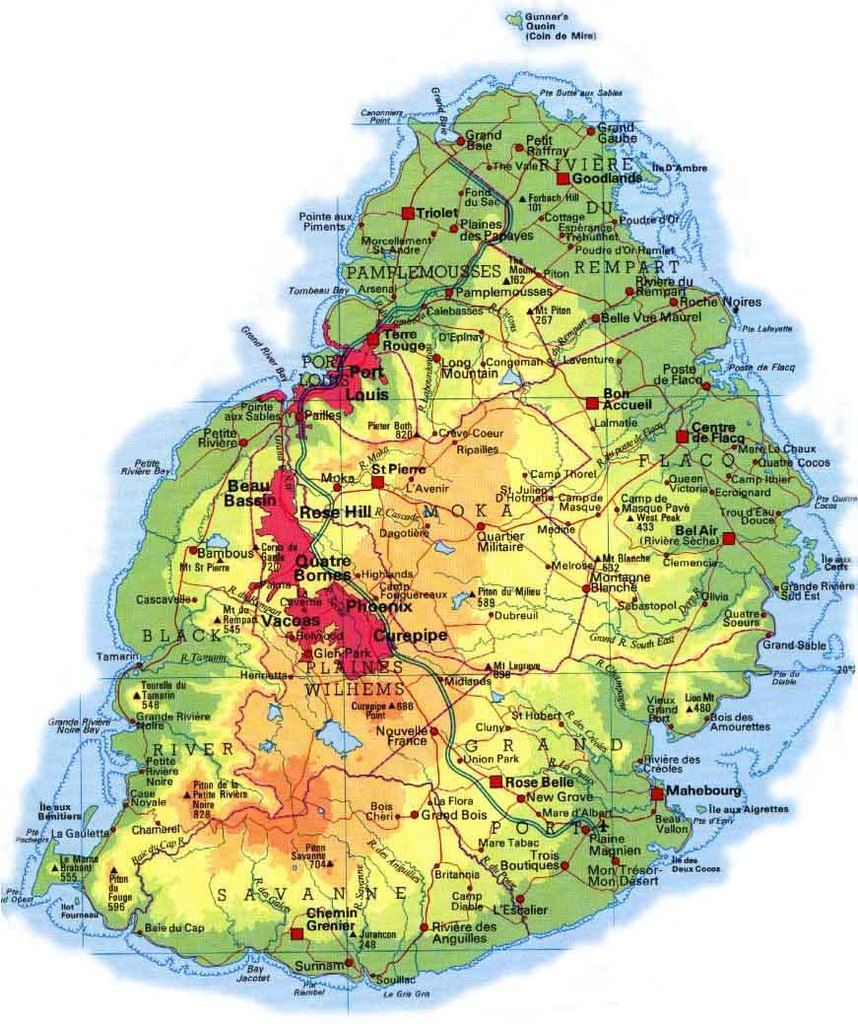Question géologique : Les vestiges d'un &quot;continent perdu&quot; sous l'île Maurice ?