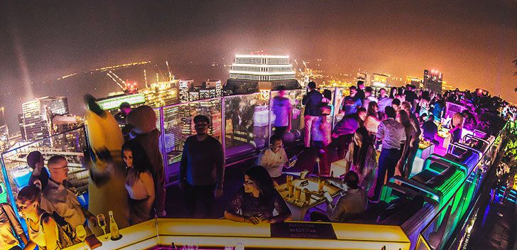 Rooftop Bars on a bachelor trip to Singapore and Bali