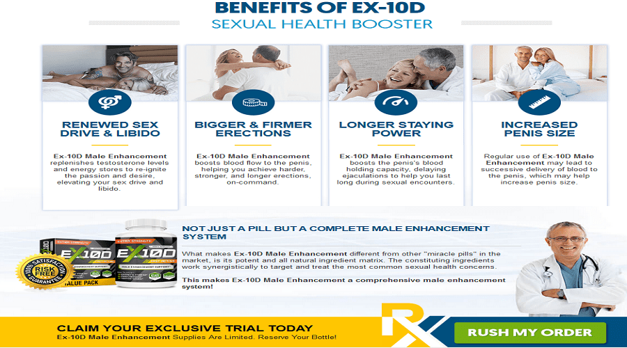 EX 10D Male Enhancement