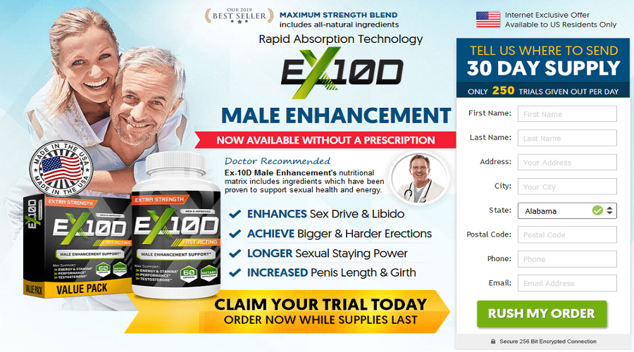 EX 10D Male Enhancement Reviews