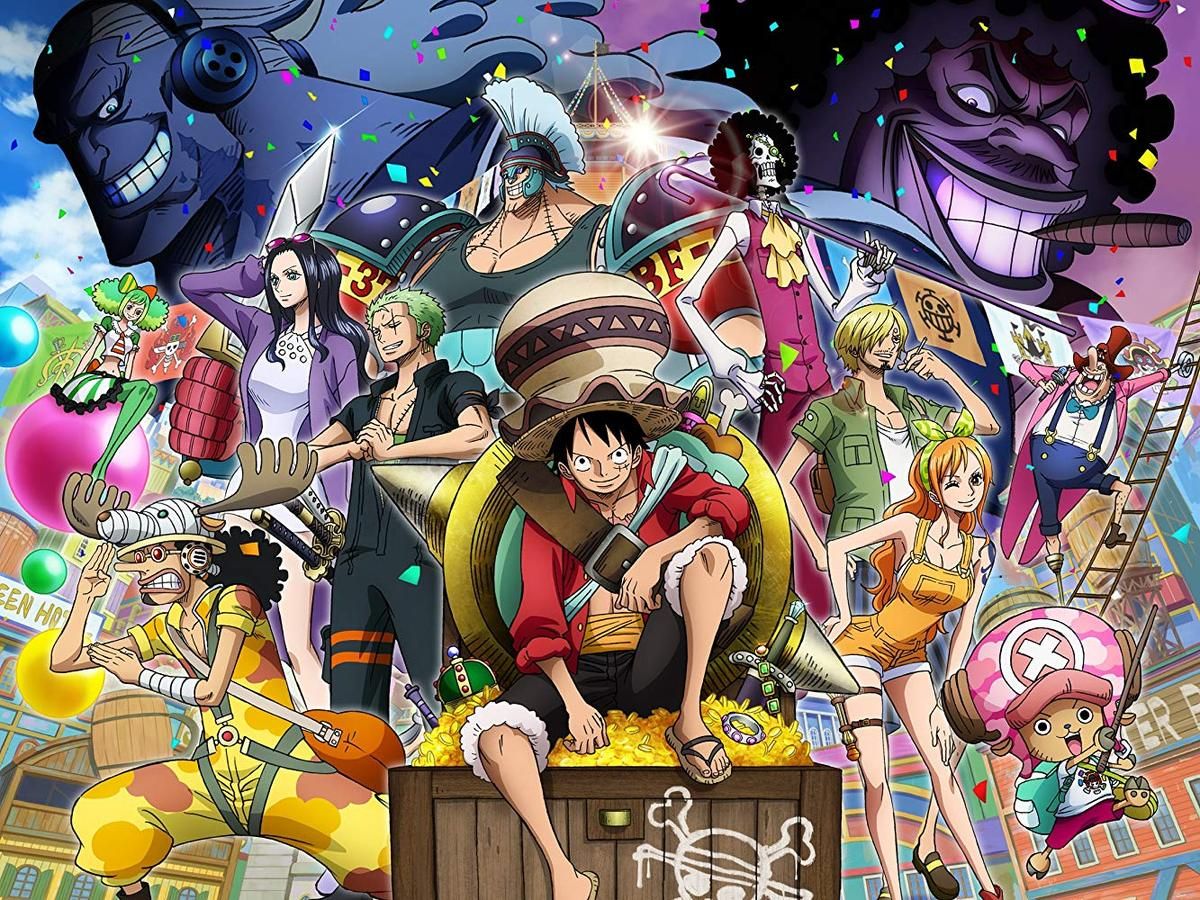 アニメ20周年 ワンピース Stampede The Expo 記念写真 アニメ20周年 ワンピース Stampede The Expo 記念写真