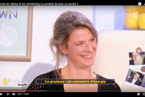 Intervention sur le plateau de "La Quotidienne-la suite" sur France 5 : Les pruneaux