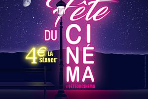 La Fête du Cinéma les dimanche 25, lundi 26, mardi 27 et mercredi 28 juin 2017 - 4 euros la séance