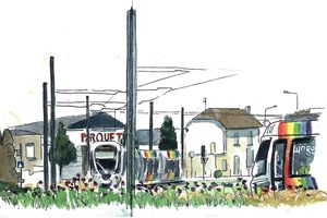 En suivant le tram # carnet 3