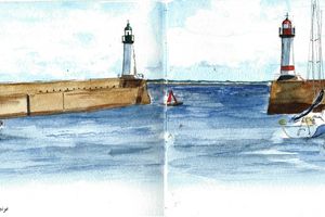 La rencontre nationale des Urban sketchers à Lorient