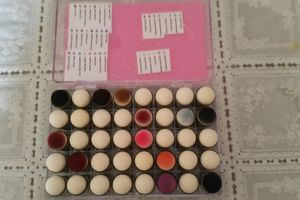Un boite de rangement pour les petits doigts encreurs