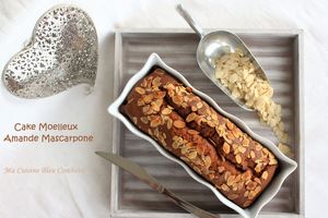 Cake Moelleux Amande Mascarpone