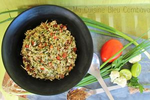 Salade de Chou Fleur Cru, façon Taboulé