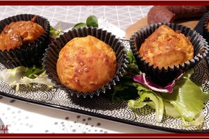 Muffins Chorizo et Comté