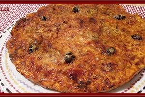 Pizza à la semoule